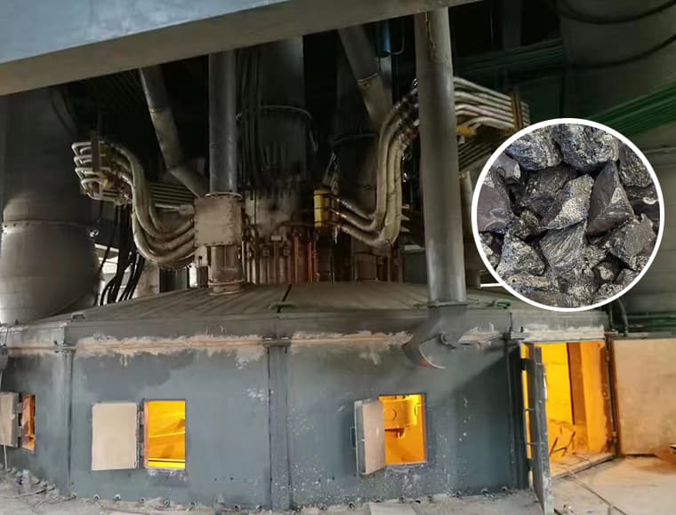 Industrial silicon smelting