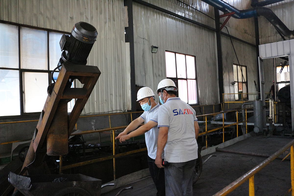 Carbon production equipment